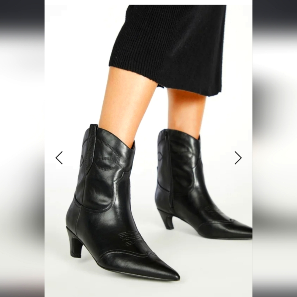 JustFab Whitley Western Bootie